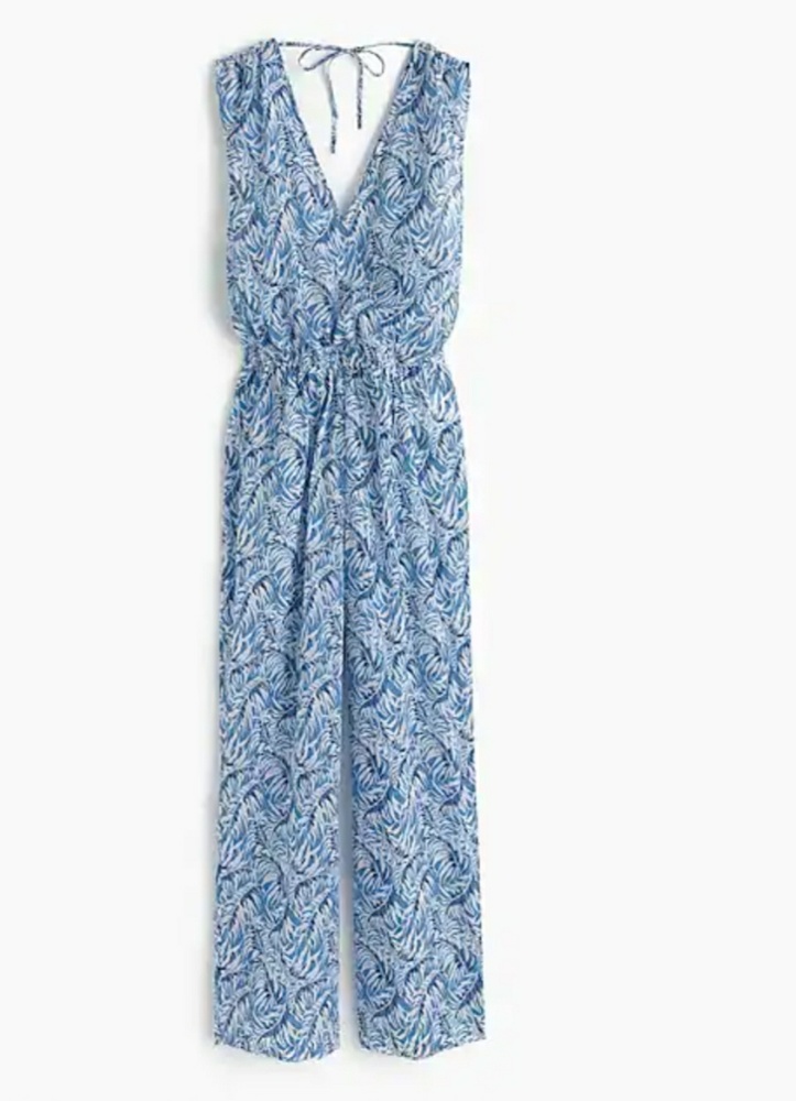 💥FLASH SALE💥 NWOT J. Crew Marine Fern Jumpsuit